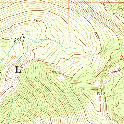 United States Geological Survey Parks Peak, ID (1969, 24000-Scale) digital map