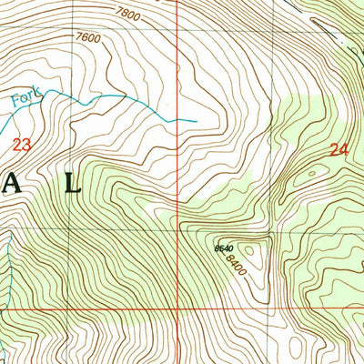 United States Geological Survey Parks Peak, ID (2004, 24000-Scale) digital map