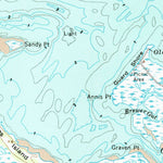 United States Geological Survey Parksley, VA (1968, 24000-Scale) digital map