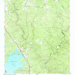 United States Geological Survey Parksville, SC-GA (1964, 24000-Scale) digital map