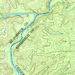 United States Geological Survey Parksville, SC-GA (1964, 24000-Scale) digital map