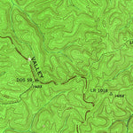 United States Geological Survey Parksville, TN (1942, 24000-Scale) digital map