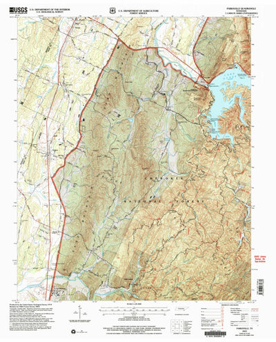 United States Geological Survey Parksville, TN (2003, 24000-Scale) digital map