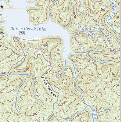 United States Geological Survey Parksville, TN (2022, 24000-Scale) digital map