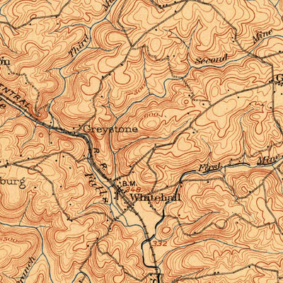 United States Geological Survey Parkton, MD-PA (1902, 62500-Scale) digital map