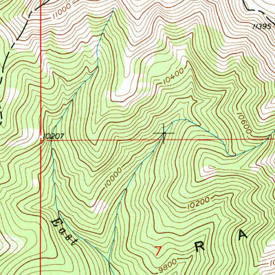 United States Geological Survey Parkview Mountain, CO (1956, 24000-Scale) digital map