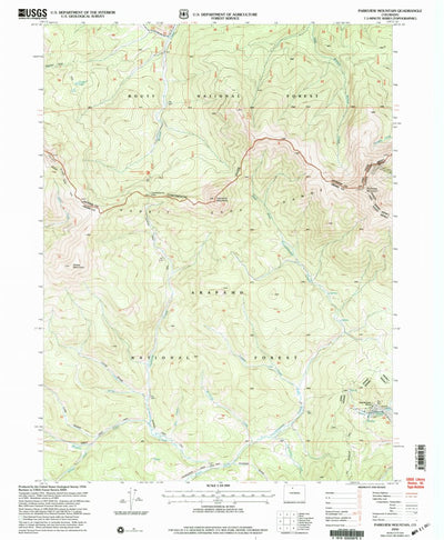 United States Geological Survey Parkview Mountain, CO (2000, 24000-Scale) digital map