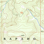 United States Geological Survey Parkview Mountain, CO (2000, 24000-Scale) digital map