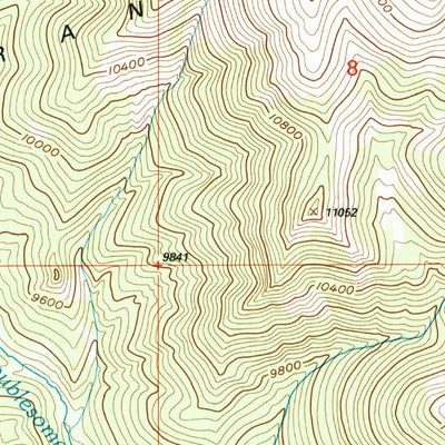 United States Geological Survey Parkview Mountain, CO (2000, 24000-Scale) digital map