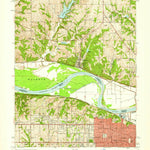 United States Geological Survey Parkville, MO-KS (1948, 24000-Scale) digital map