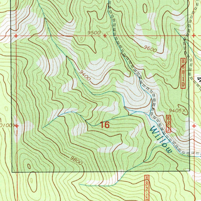 United States Geological Survey Parlin, CO (2001, 24000-Scale) digital map