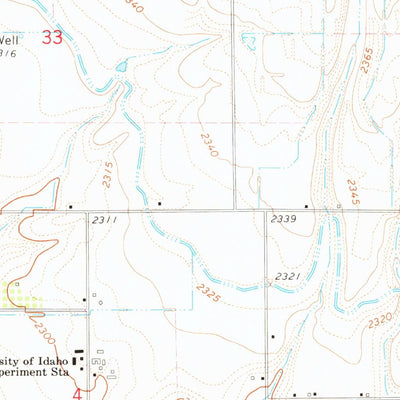 United States Geological Survey Parma, ID-OR (1965, 24000-Scale) digital map