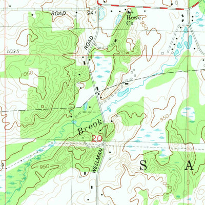 United States Geological Survey Parma, MI (1981, 24000-Scale) digital map