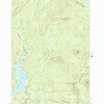 United States Geological Survey Parmachenee Lake, ME (1990, 24000-Scale) digital map