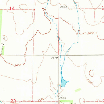 United States Geological Survey Parmelee NE, SD (1969, 24000-Scale) digital map
