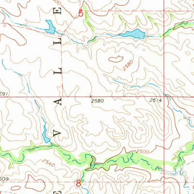 United States Geological Survey Parmelee NE, SD (1969, 24000-Scale) digital map