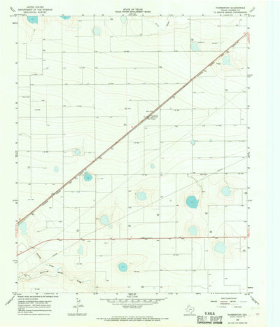 United States Geological Survey Parmerton, TX (1965, 24000-Scale) digital map
