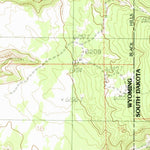 United States Geological Survey Parmlee Canyon, WY-SD (1984, 24000-Scale) digital map