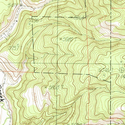 United States Geological Survey Parmlee Canyon, WY-SD (1984, 24000-Scale) digital map