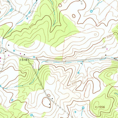 United States Geological Survey Parnassus, VA (1967, 24000-Scale) digital map
