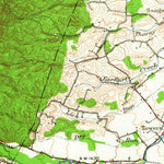 United States Geological Survey Parnassus, VA-WV (1944, 62500-Scale) digital map
