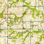 United States Geological Survey Parnell, MO (1940, 62500-Scale) digital map