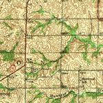 United States Geological Survey Parnell, MO (1943, 62500-Scale) digital map