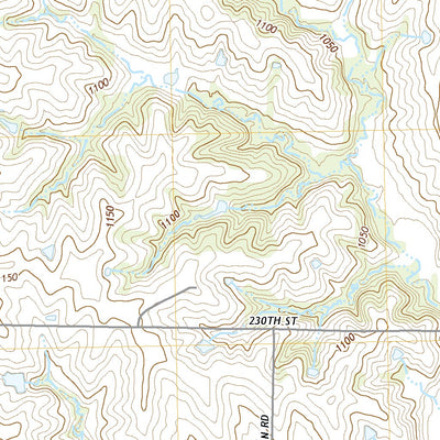 United States Geological Survey Parnell West, MO (2021, 24000-Scale) digital map