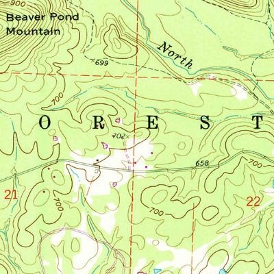 United States Geological Survey Paron, AR (1963, 24000-Scale) digital map