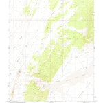 United States Geological Survey Parowan Gap, UT (1971, 24000-Scale) digital map