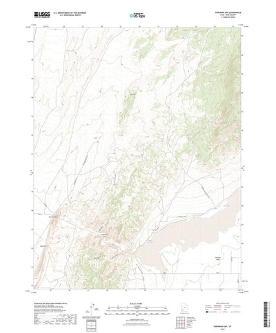 United States Geological Survey Parowan Gap, UT (2023, 24000-Scale) digital map
