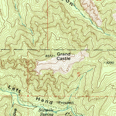 United States Geological Survey Parowan, UT (1971, 24000-Scale) digital map