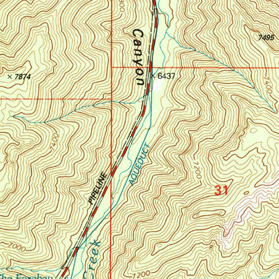 United States Geological Survey Parowan, UT (2002, 24000-Scale) digital map