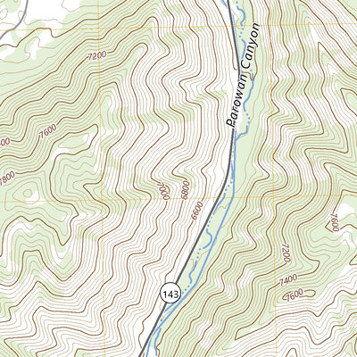United States Geological Survey Parowan, UT (2023, 24000-Scale) digital map