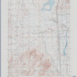United States Geological Survey Parran, NV (1986, 24000-Scale) digital map