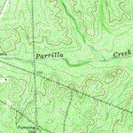 United States Geological Survey Parrilla Creek NW, TX (1968, 24000-Scale) digital map