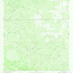United States Geological Survey Parrilla Creek SE, TX (1967, 24000-Scale) digital map