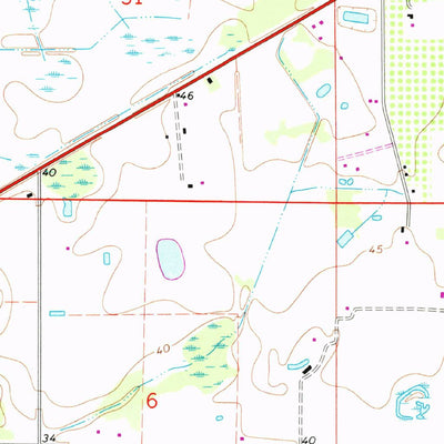 United States Geological Survey Parrish, FL (1973, 24000-Scale) digital map