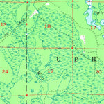 United States Geological Survey Parrish, WI (1950, 48000-Scale) digital map