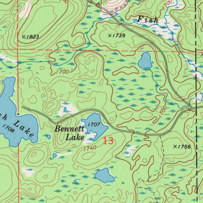 United States Geological Survey Parrish, WI (1973, 24000-Scale) digital map
