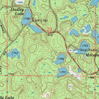 United States Geological Survey Parrish, WI (1973, 24000-Scale) digital map