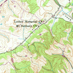 United States Geological Survey Parrottsville, TN (1939, 24000-Scale) digital map