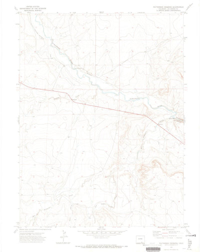 United States Geological Survey Parshall, CO (1971, 24000-Scale) digital map