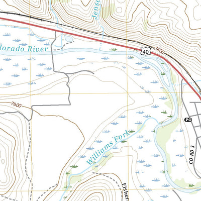 United States Geological Survey Parshall, CO (2019, 24000-Scale) digital map