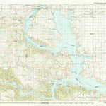 United States Geological Survey Parshall, ND (1982, 100000-Scale) digital map