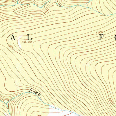 United States Geological Survey Parsnip Mountain, MT (1963, 24000-Scale) digital map