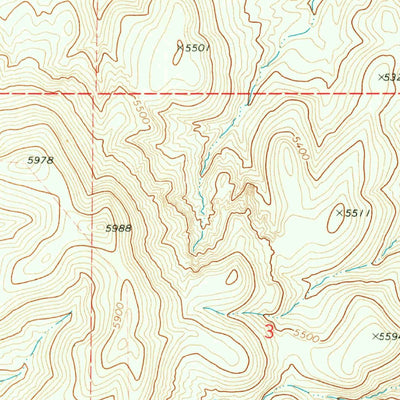 United States Geological Survey Parsnip Peak, OR-ID (1969, 24000-Scale) digital map