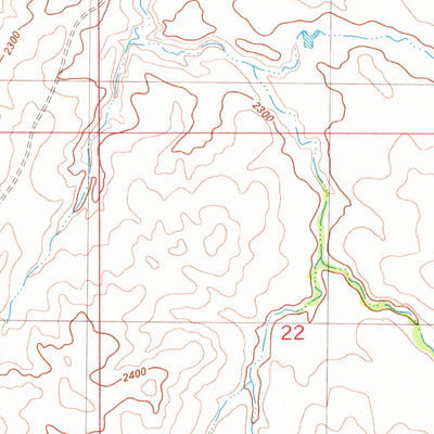 United States Geological Survey Parson Creek, MT (1982, 24000-Scale) digital map