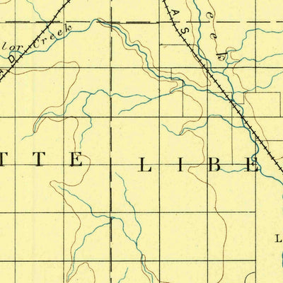 United States Geological Survey Parsons, KS (1893, 125000-Scale) digital map