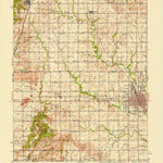 United States Geological Survey Parsons, KS (1945, 62500-Scale) digital map